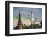 The Towers of the Kremlin, UNESCO World Heritage Site, Moscow, Russia, Europe-Michael Runkel-Framed Photographic Print