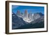 The Towers of the Torres Del Paine National Park, Patagonia, Chile, South America-Michael Runkel-Framed Photographic Print