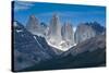 The Towers of the Torres Del Paine National Park, Patagonia, Chile, South America-Michael Runkel-Stretched Canvas