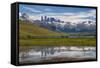 The Towers of the Torres Del Paine National Park, Patagonia, Chile, South America-Michael Runkel-Framed Stretched Canvas