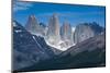 The Towers of the Torres Del Paine National Park, Patagonia, Chile, South America-Michael Runkel-Mounted Photographic Print