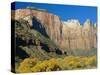 The Towers of the Virgin, Zion National Park, Utah, USA-Ruth Tomlinson-Stretched Canvas