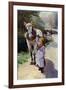 The Towing Path, 1900 (1902-190)-Roland Wheelwright-Framed Giclee Print