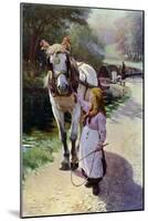 The Towing Path, 1900 (1902-190)-Roland Wheelwright-Mounted Giclee Print