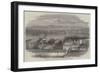 The Town and Bay of Castellammare, Near Naples-Edwin Weedon-Framed Giclee Print