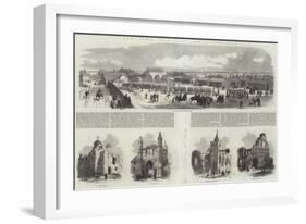 The Town and Camp of Colchester-Samuel Read-Framed Giclee Print