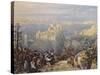 The Town and Castle at Loja, Spain, 1834-David Roberts-Stretched Canvas