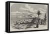 The Town and Castle of Gaeta-Samuel Read-Framed Stretched Canvas