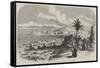 The Town and Castle of Gaeta-Samuel Read-Framed Stretched Canvas