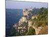 The Town and Church of Rocamadour in the Dordogne, Midi Pyrenees, France-Roy Rainford-Mounted Photographic Print