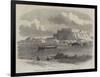 The Town and Fortress of Peterwardein, on the Danube-Samuel Read-Framed Giclee Print