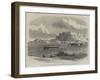 The Town and Fortress of Peterwardein, on the Danube-Samuel Read-Framed Giclee Print