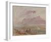 The Town and Lake of Thun, 1841-J M W Turner-Framed Giclee Print