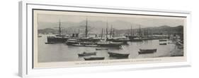 The Town and Port of Batum, Partially Destroyed by a Magazine Explosion, 25 July-null-Framed Giclee Print