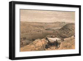 The Town Batteries or Interior Fortifications of Sebastopol, 1856-Thomas Picken-Framed Giclee Print