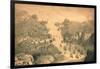 'The town, forts and harbours of Sebastopol', 1854-Edmund Walker-Framed Giclee Print