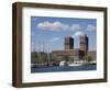 The Town Hall and Harbour, Oslo. Norway, Scandinavia, Europe-James Emmerson-Framed Photographic Print