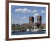 The Town Hall and Harbour, Oslo. Norway, Scandinavia, Europe-James Emmerson-Framed Photographic Print