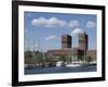 The Town Hall and Harbour, Oslo. Norway, Scandinavia, Europe-James Emmerson-Framed Photographic Print