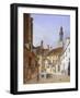 The Town Hall in St Peter Square in Munich in 1835-Ferdinando Tacconi-Framed Giclee Print