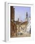 The Town Hall in St Peter Square in Munich in 1835-Ferdinando Tacconi-Framed Giclee Print