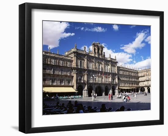 The Town Hall in the Plaza Mayor, Salamanca, Castilla Y Leon, Spain-Ruth Tomlinson-Framed Photographic Print