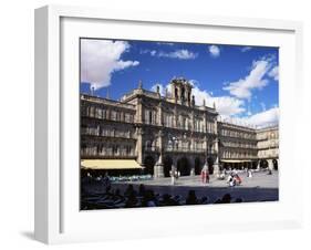 The Town Hall in the Plaza Mayor, Salamanca, Castilla Y Leon, Spain-Ruth Tomlinson-Framed Photographic Print