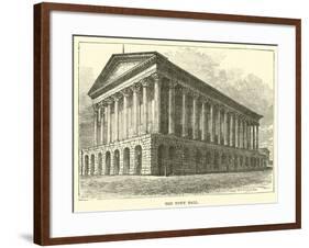 The Town Hall-null-Framed Giclee Print