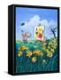 The Town Mouse and the Country Mouse-Philip Mendoza-Framed Stretched Canvas