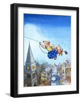 The Town Mouse and the Country Mouse-Philip Mendoza-Framed Giclee Print
