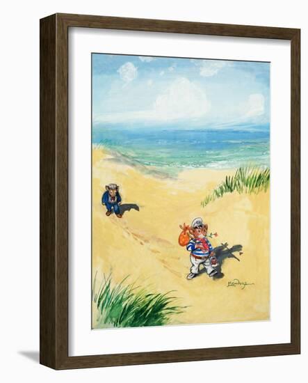 The Town Mouse and the Country Mouse-Mendoza-Framed Giclee Print