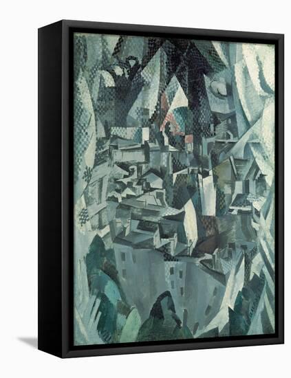 The Town No.2, 1910-Robert Delaunay-Framed Stretched Canvas