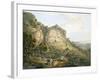 The Town of Abha in Abyssinia, engraved by J. Bluck-Henry Salt-Framed Giclee Print