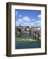 The Town of Albi, Tarn River, Tarn Region, Midi Pyrenees, France-J Lightfoot-Framed Photographic Print