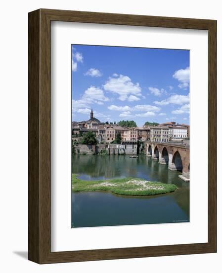 The Town of Albi, Tarn River, Tarn Region, Midi Pyrenees, France-J Lightfoot-Framed Photographic Print