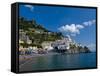 The Town of Amalfi, UNESCO World Heritage Site, Campania, Italy, Europe-Charles Bowman-Framed Stretched Canvas