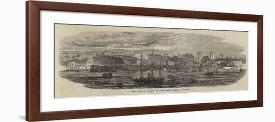 The Town of Cameta, in Para, South America-null-Framed Giclee Print