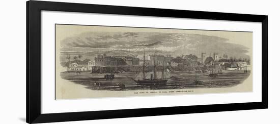 The Town of Cameta, in Para, South America-null-Framed Giclee Print