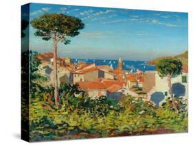 The Town of Collioure, C.1908-James Dickson Innes-Stretched Canvas