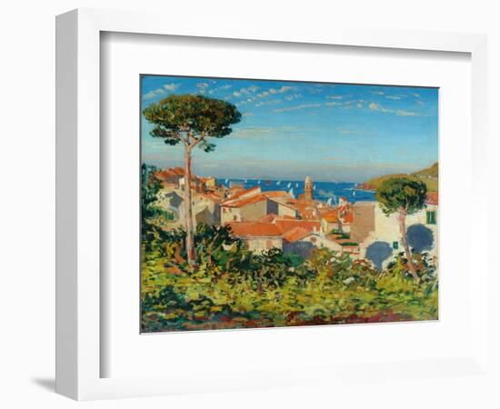 The Town of Collioure, C.1908-James Dickson Innes-Framed Giclee Print