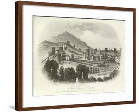 The Town of Conwy, North Wales-null-Framed Giclee Print