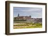 The Town of Gien in Front of the River Loire, Loiret, Centre, France, Europe-Julian Elliott-Framed Photographic Print