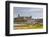 The Town of Gien in Front of the River Loire, Loiret, Centre, France, Europe-Julian Elliott-Framed Photographic Print
