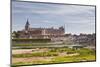 The Town of Gien in Front of the River Loire, Loiret, Centre, France, Europe-Julian Elliott-Mounted Photographic Print