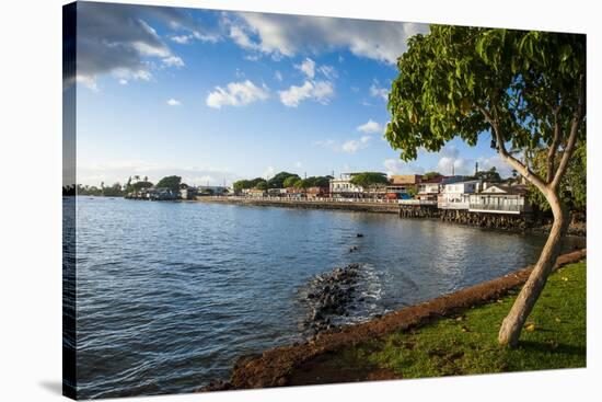 The Town of Lahaina, Maui, Hawaii, United States of America, Pacific-Michael-Stretched Canvas