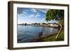 The Town of Lahaina, Maui, Hawaii, United States of America, Pacific-Michael-Framed Photographic Print