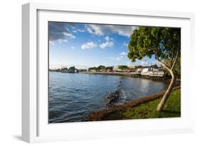 The Town of Lahaina, Maui, Hawaii, United States of America, Pacific-Michael-Framed Photographic Print