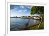 The Town of Lahaina, Maui, Hawaii, United States of America, Pacific-Michael-Framed Photographic Print