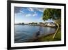 The Town of Lahaina, Maui, Hawaii, United States of America, Pacific-Michael-Framed Photographic Print