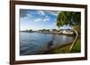 The Town of Lahaina, Maui, Hawaii, United States of America, Pacific-Michael-Framed Photographic Print